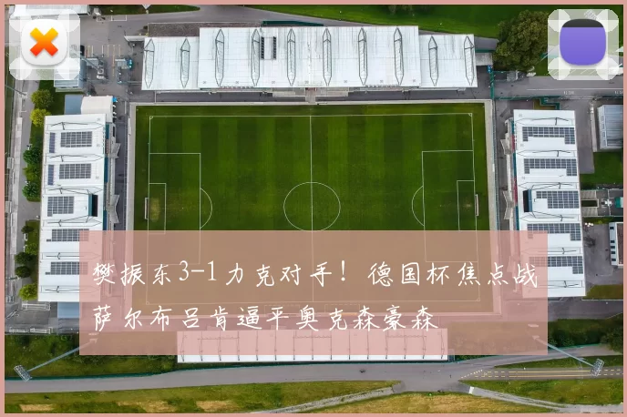 樊振东3-1力克对手！德国杯焦点战萨尔布吕肯逼平奥克森豪森