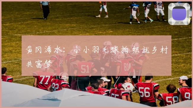 黄冈浠水：小小羽毛球拍 织就乡村共富梦